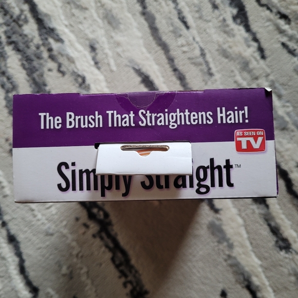 Simply Straight Ceramic Straightening Brush, NWT - Picture 3 of 4